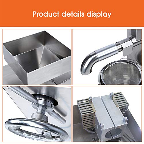 3000W Commercial Peanut Oil Press Machine Industrial Automatic Sunflower Extractor Screw Press Rapeseed Presser Oil Seed Expeller Maker for Nut Castor Coconut Pumpkin Olive Canola Sesame - Thumbnail 5