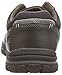 Skechers Mens Braver Alfano Smooth Leather Casual Oxford Shoes Black Black Mesh UK 8 (EU 42, US 9)
