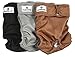 Pet Parents® Washable Dog Diapers (3pack) + Extendrs® of Durable Doggie Diapers, Premium Dog Diapers Female (Medium, Natural)