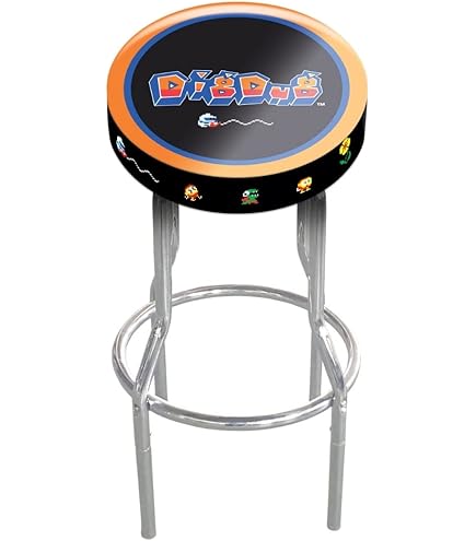 Amazon.com: ARCADE1UP Legacy Stool Adjustable Height 21.5