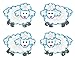Carson-Dellosa Dazzle Stickers Lambs 96/pk Acid &