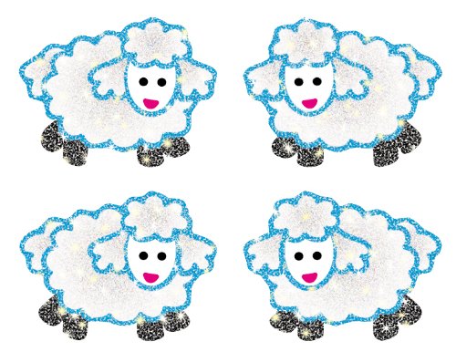 Dazzle Stickers Lambs 96/pk Acid &