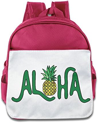 Hotgifts Aloha Pineapples Cool Children School Bagpack For 1-6 Years Old Pink