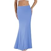 KIFOVEN Women's Foldover High Waist Maxi Skirt | Stretchy Comfy Flare Long Skirts 2026 Fashion A-Line Flowy Casual Skirt