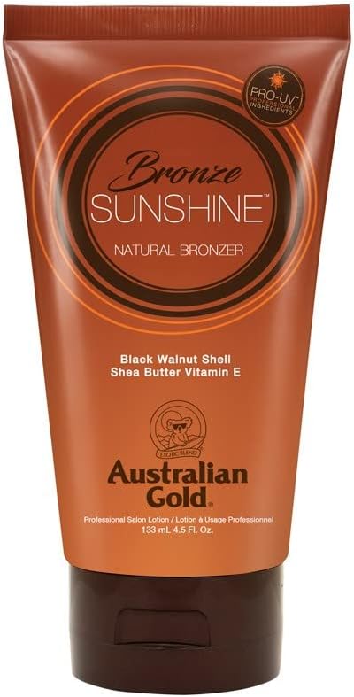 Australian Gold Designer Skin Bronze Sunshine Natural Bronzer Lotion 130ml Shea