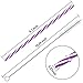 【35 Packs】Reusable Plastic Straws,MCIRCO Multi-colored 9 Inch Thick Drinking Straws for 30 oz & 20 oz Yeti, RTIC, Mason Jar, Starbucks, OZARK Tumblers with Cleaning Brush
