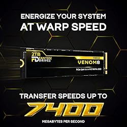 Fantom Drives VENOM8 2TB SSD NVMe Gen 4 M.2 2280