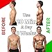 Abs Stimulator Muscle Toner Trainer EMS Abdominal Trainer Ultimate Ab Stimulator for Work Out Abs Power Fitness Abs Training Gear Flex Belt Workout Equipment Portable (red)