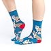Good Luck Sock Women's Corgi Pizza Dog Socks, Adult, Shoe Size 5-9