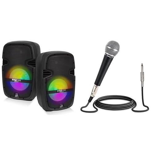 Pyle PA Speaker DJ Mixer Bundle Pro Includes 15ft XLR Cable to 1 4 Audio Connection, Connector, Black, 10 10in x 5 00in x 3 30in PDMIC58 in Kenya Whizz Mixers