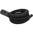 Stanley 13-3300 6-Foot Shop Vacuum Hose, Fit for Wet Dry Vac SL1811, SL18115P, SL18116, SL18116P, SL18117, PCX18301-4B, SL18301-4B, SL18957P-5, SL18410P-5A, SL18410-5B, PCX18406-5B, Black