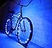 N&M Products Bike Wheel/Lights - Colorful Light Accessory for Bike - Perfect for Burning Man (Blue)