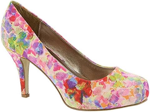 Madden Girl Womens Getta Pump (8M, Purple Multi)