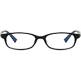 YouthMall Trendy Rectangular Glasses for Women Men Narrow Square Blue Light Blocking Fake Eyewear Y2K Cosplay Glasses