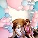 Junibel Balloon Arch & Garland Kit | Blue & Pink Pearl & Latex Balloons | Glue Dots & Decorating Strip | Gender Reveal, Wedding, Baby Shower, Graduation, Anniversary Organic Party Decorations