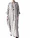 Bohistyle Women Summer Plus Size Striped Batwing Linen Cotton Loose Kaftan Casual Dress