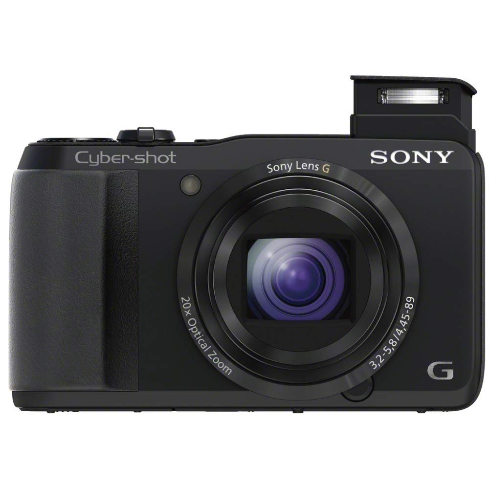Sony Cyber-shot DSC-HX20V 18.2 MP Exmor R CMOS Digital Camera with 20x Optical Zoom and 3.0-inch LCD (Black) (2012 Model)