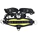 YaeCCC Climbing Harness Safe Belt for Fire Rescue High Altitude School Assignment Caving Rock Climbing Rappelling Equipment Body Guard Protect (Half Body-Model 2)