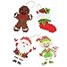 10,000-Piece Holiday Fuse Bead Kit for DIY Xmas Ornaments - 8 Unique Christmas Designs w Peg Boards, Tweezers, Ironing Papers - Great for Homemade Ornaments, Holiday Classroom Parties Family Activity