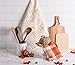 DII Fall Basics Kitchen Dishtowel Collection Printed & Plaid Fall Dish Towel Set, 18x28, Be Thankful Plaid, 2 Count