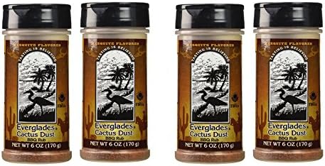 4 Pack Everglades Seasoning Cactus Mesquite BBQ 6oz Bottles