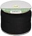 Dritz 9406B Non-Roll Woven Elastic, Black, 3/4-Inch by 18-Yard