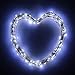 LUCKLED Outdoor Solar Powered String Lights, 120 LED White Fairy Starry Copper Wire Rope lights for Indoor, Garden, Home, Wedding, Christmas Party and Holiday Decorations