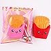 Slow Rising Squishies Jumbo, French Fries Scented Squeeze Easter Stress Relief Toy (style.1)