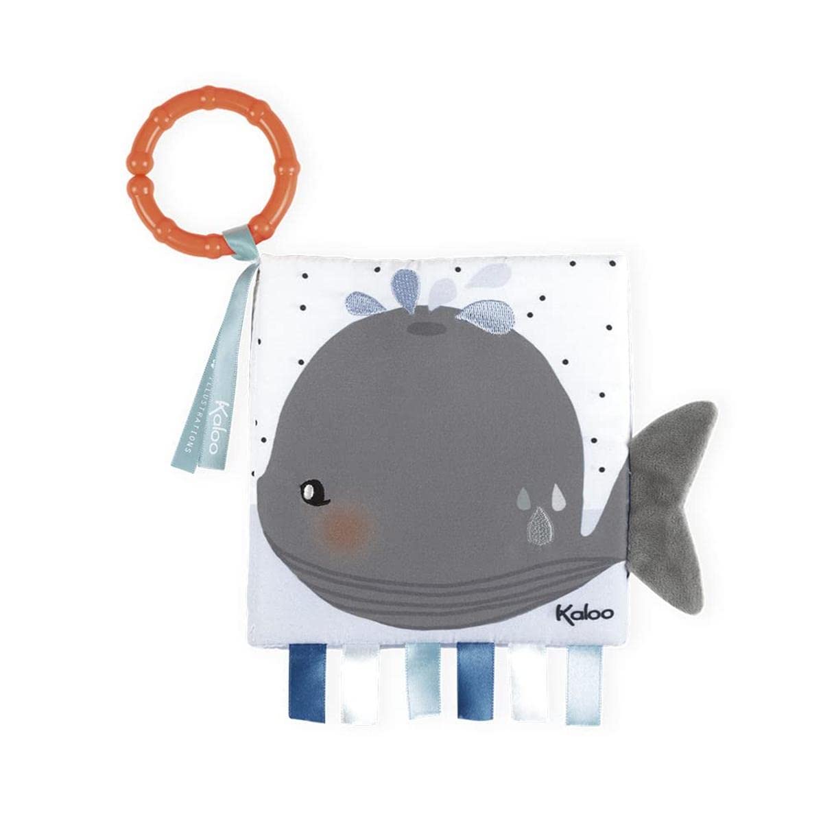 Kaloo K962785 Soft Activity Book, The Sad Calf