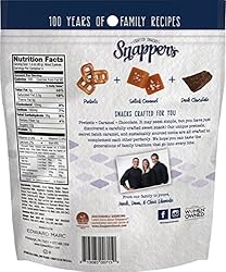 Snappers Dark Sea Salt Chocolate, 6 Ounce