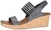 Skechers Cali Women's Beverlee Smitten Kitten Wedge Sandal,Navy Cork,11 M US
