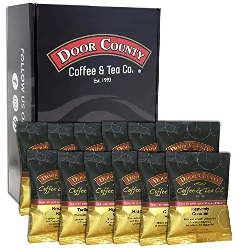 قیمت و خرید Door County Coffee Best Sellers, Classic, Full-Pot Bags, 12 ...