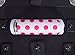 DOTS! Pink (Quantity 6) Luggage Locators / Handle Grips / Luggage Grips (Pink)