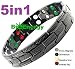 Titanium Magnetic Energy Germanium Armband Power Bracelet Health Bio 5in1 Bio 243