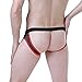 Athlete’s Jockstrap Supporter Mesh Stretch Thong Briefs 2-Pack Size M