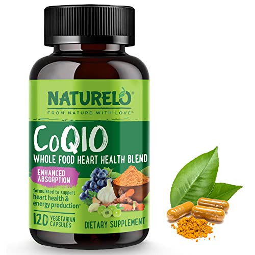 NATURELO Whole Food CoQ10 with Heart Health