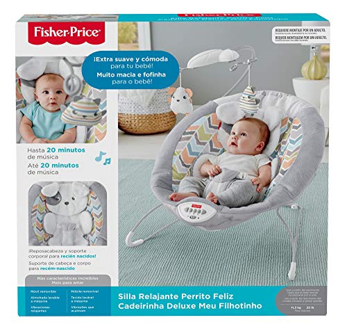 fisher price snugapuppy deluxe bouncer