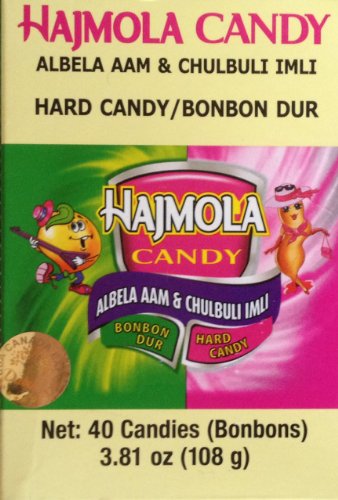 Hajmola Candy - Albela Aam (Mango) & Chulbuli Imli (Tamarind) / 40 Candies - 108g.