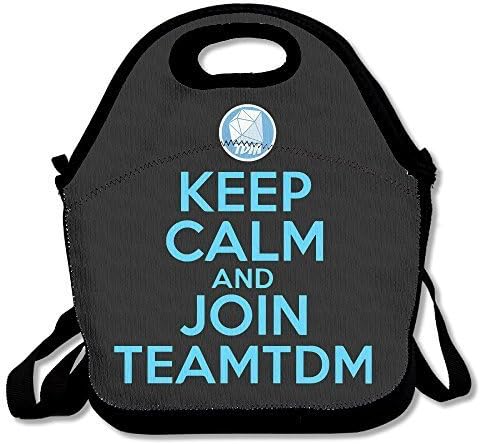 SuperWW Keep Clam And Join Dan Team TDM Lunch Bag Tote Handbag