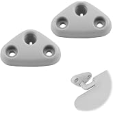 TNJPSEK Sun Visor Mount Clip, for Subaru Impreza (Grey) | ABS Sunvisor Holder Hook, Compatible with Crosstrek Forester Outback, OEM #92011SC031LO 92011SC032LO (2 Pcs)