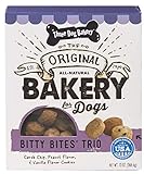 Three Dog Bakery Bitty Bites, Baked Dog Treats, Assorted Flavors, 13 Ounces