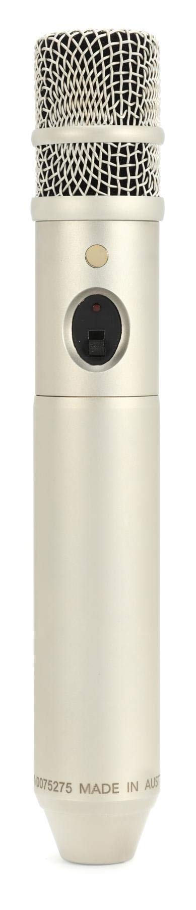 RØDE NT3 Versatile End-address 3/4-inch Studio Cardioid Condenser Microphone for Music Production, Location Recording and Live Music Recording