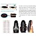 18inch Kinky Curly Clip In Hair Extensions Natural Hair 4B 4C African American Clip In Human Hair Extensions 120g 7Pcs/set Clip Ins