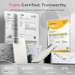 TOCOL [5 in 1 Designed for iPhone 14 Case, with 2