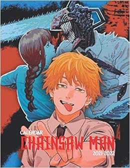 Chainsaw Man Calendar 2021-2022: 18-Month Grid Book Calendar With 8.5X11 Inches For Teens And Adults! : Calendar, Richard: Amazon.fr: Livres