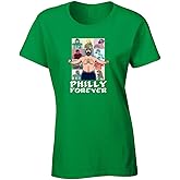 Green Jason Kelce Philly Forever Logo Womens T-Shirt