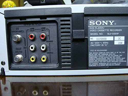 5 Sony+SLV+D201P+Progressive+Scan+DVD+VCR+Combo