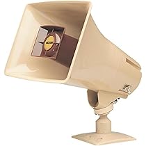 Amazon.com : Valcom 5 Watt 1 Way Paging Horn - Beige (V