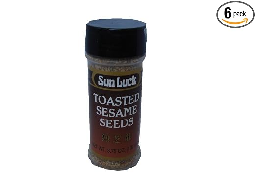 Sun luck seasoning sesame seed tstd 3.75oz (076132130120)