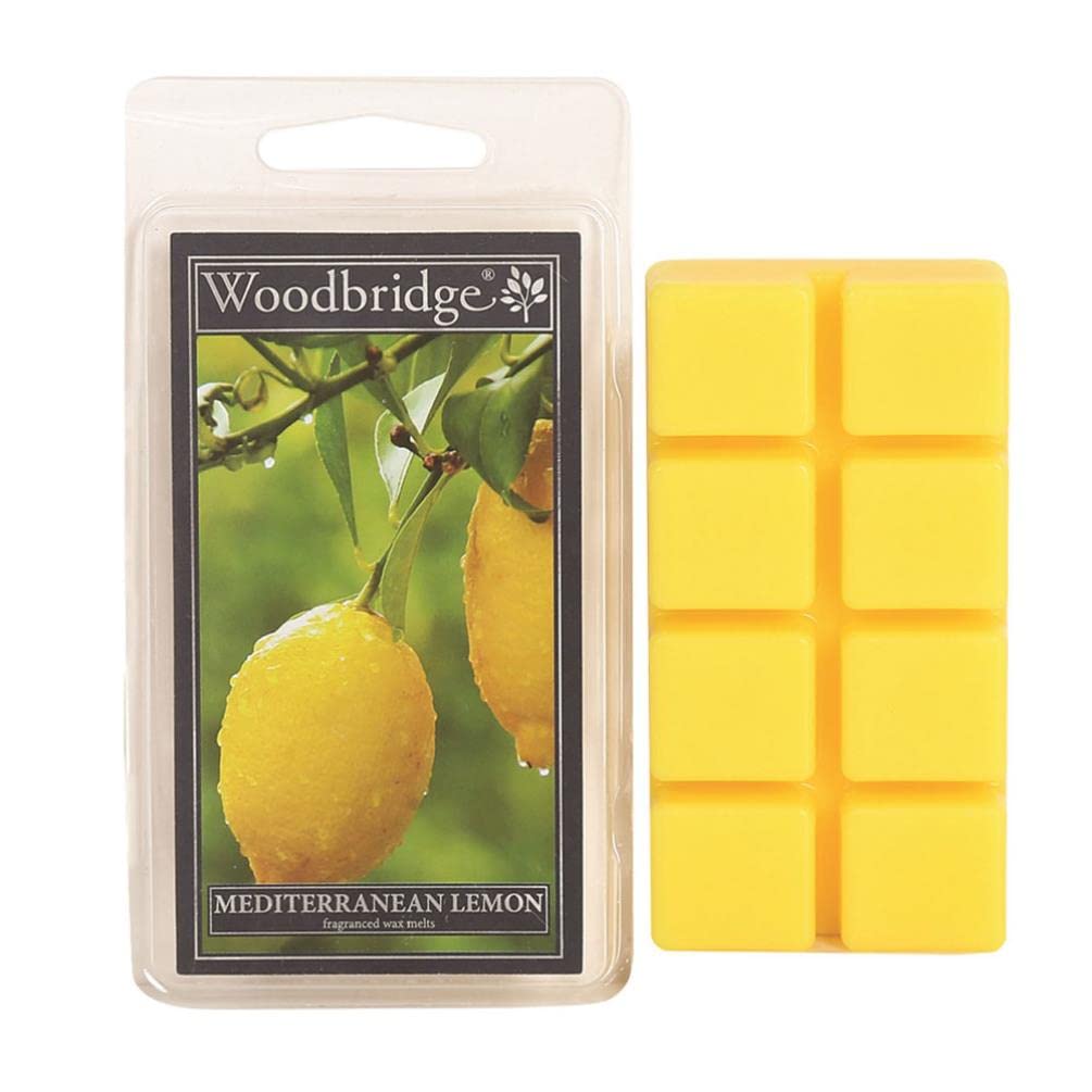 WOODBRIDGE Mediterranean Lemon Wax Melts (Pack of 8)
